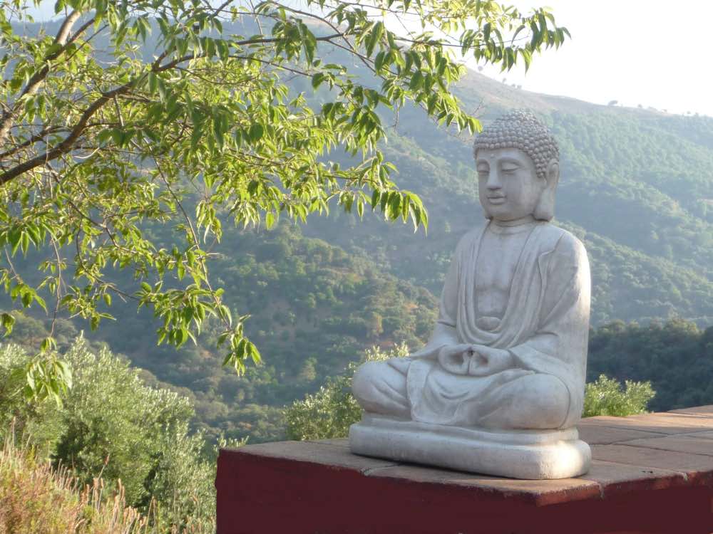 Mountain meditation retreat